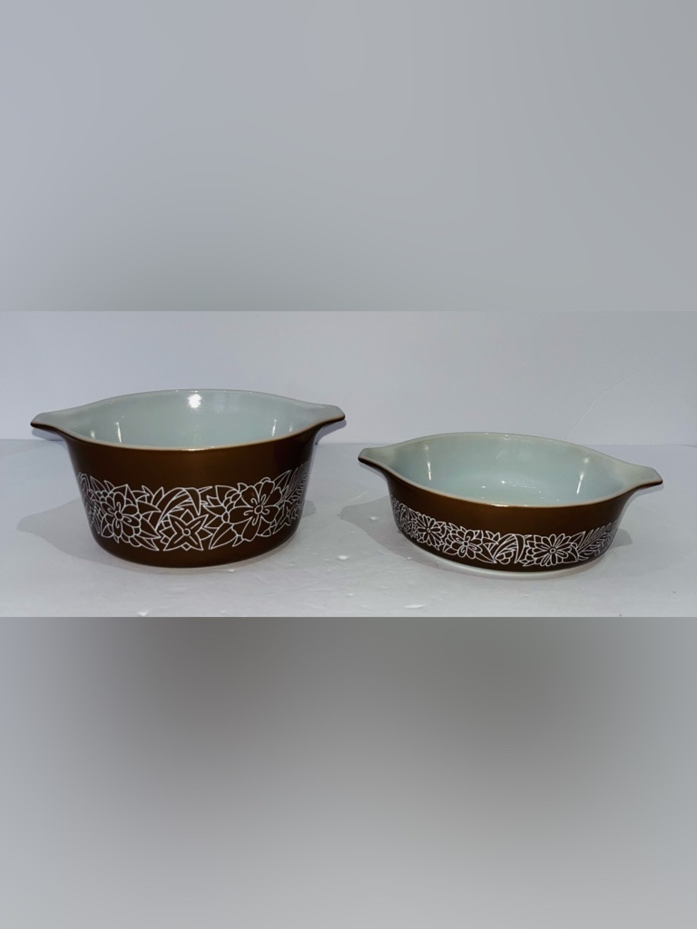 Pyrex Vintage Woodland Cinderella Casserole Dishes